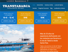 Tablet Screenshot of islatabarca.com